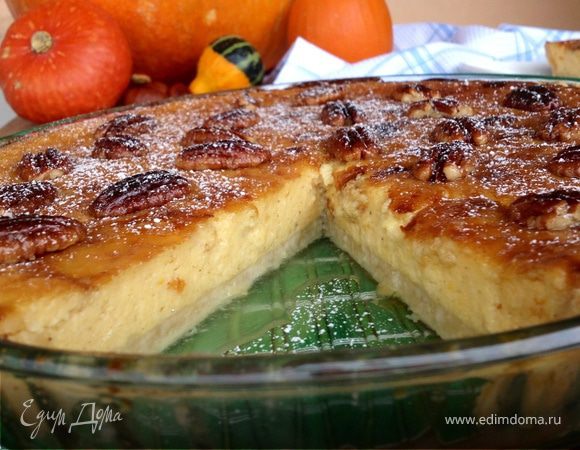 Тыквенный пирог с орехами пекан Тыквенный пирог с орехами пекан