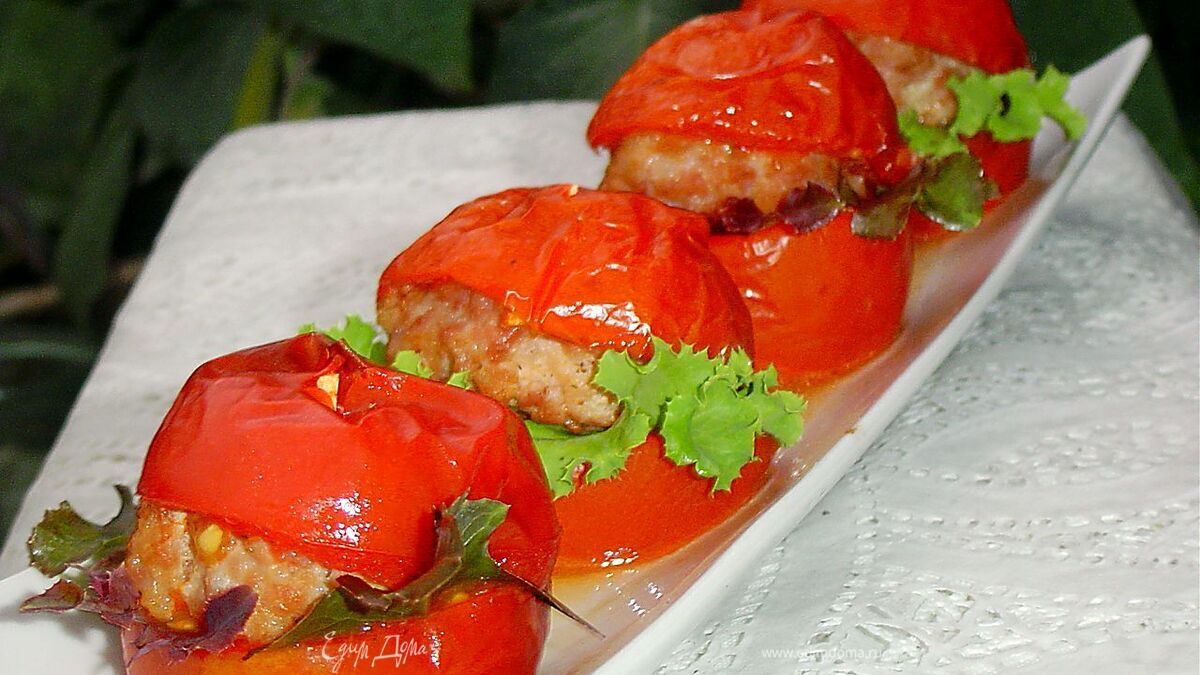 Помидорный гамбургер