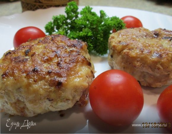 Мясные котлеты с тыквой Мясные котлеты с тыквой