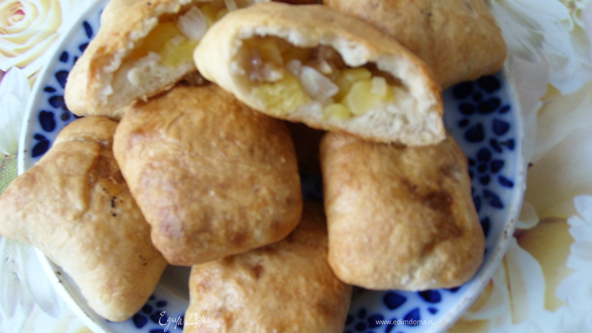 Печеная самса с тыквой