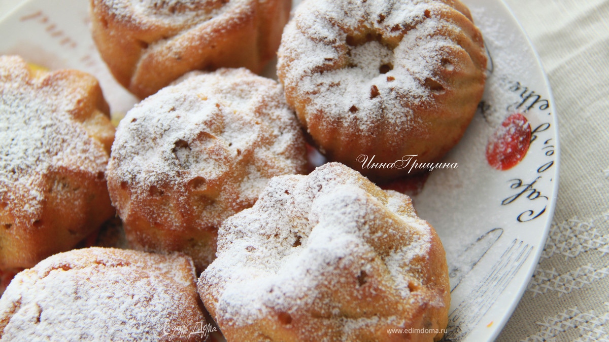 Тыквенные мини-кексы