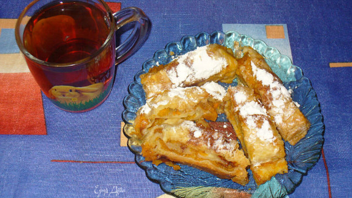 Тыквенный рулет