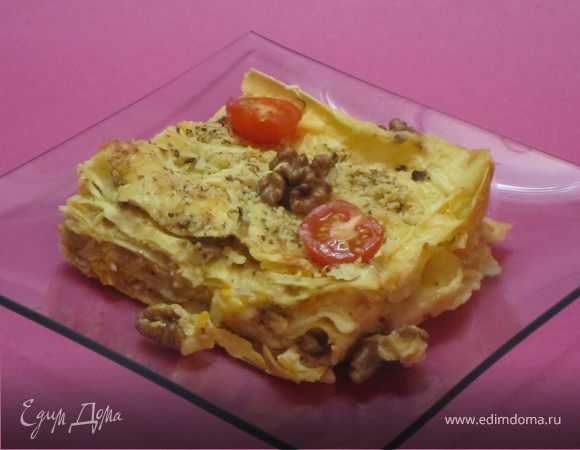 Лазанья с тыквой Лазанья с тыквой