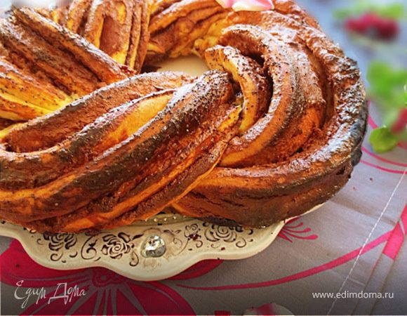 Пирог с шоколадной начинкой Пирог с шоколадной начинкой