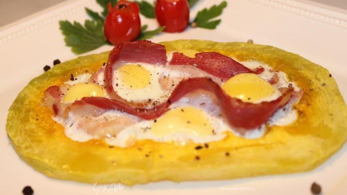 Ароматный завтрак в тыкве