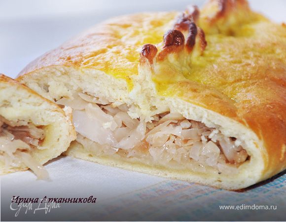Кулебяка с капустой