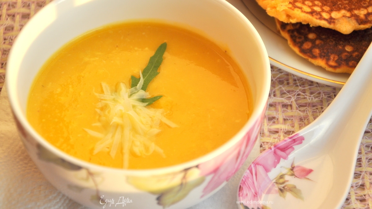 Тыквенно-кабачковый крем-суп