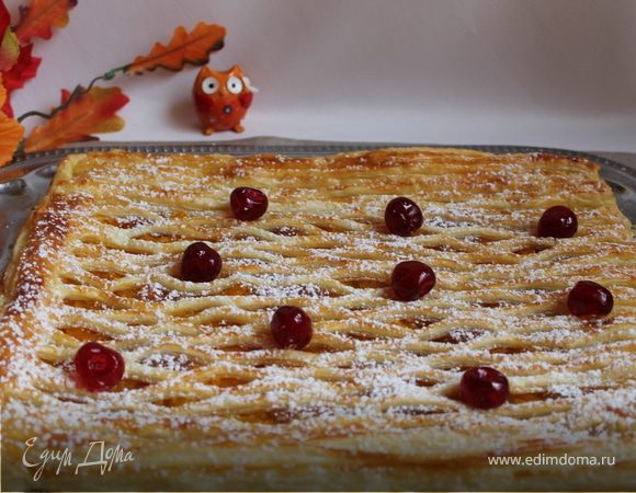 Слоеный пирог с тыквой Слоеный пирог с тыквой