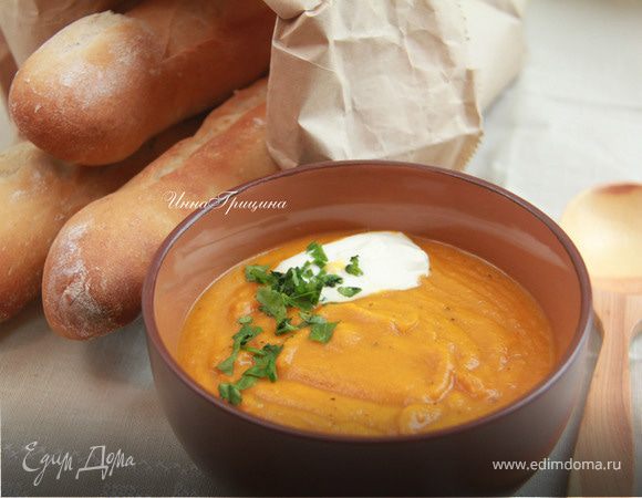 Марокканский тыквенный пряный суп от Гордона Рамзи 