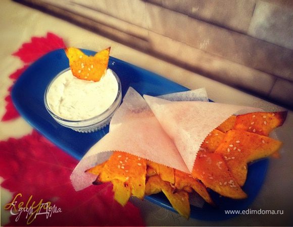 Тыквенные чипсы Тыквенные чипсы