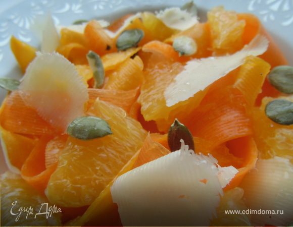 Салат "Оранжевый взрыв" Салат "Оранжевый взрыв"