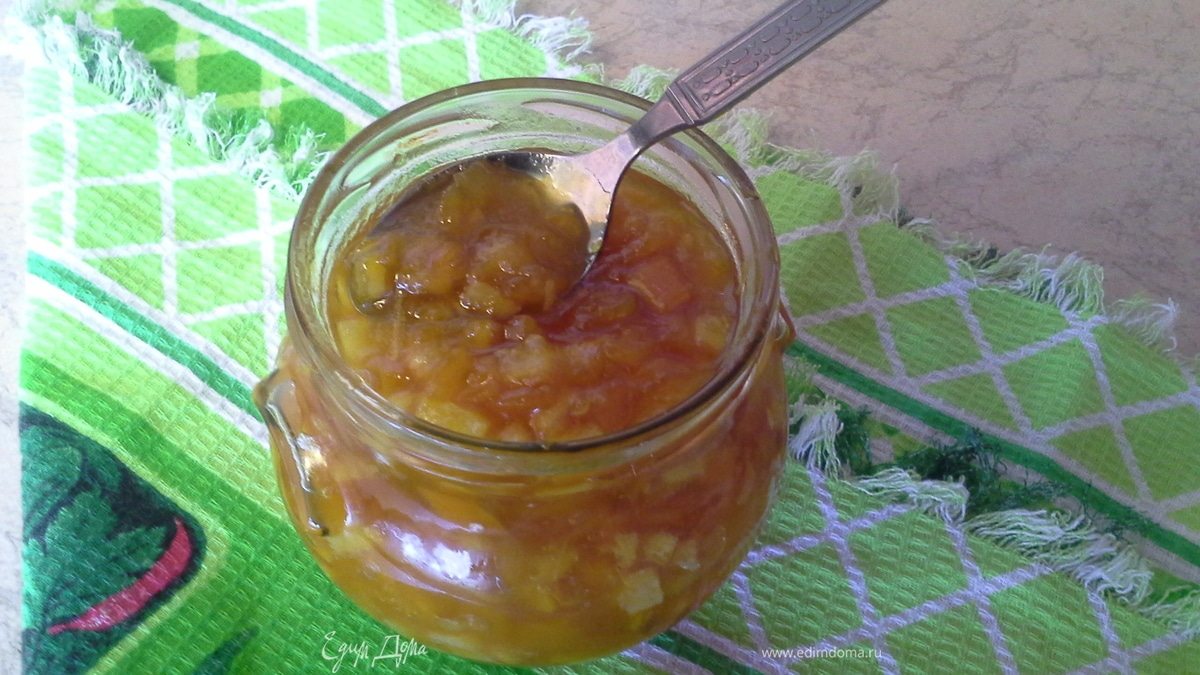 Рецепт варенья из тыквы с лимоном