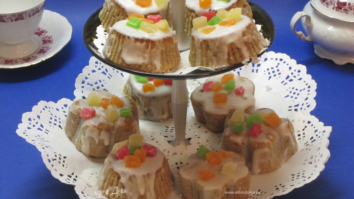 Кексы с тыквой