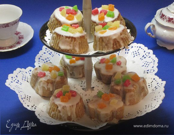 Кексы с тыквой Кексы с тыквой