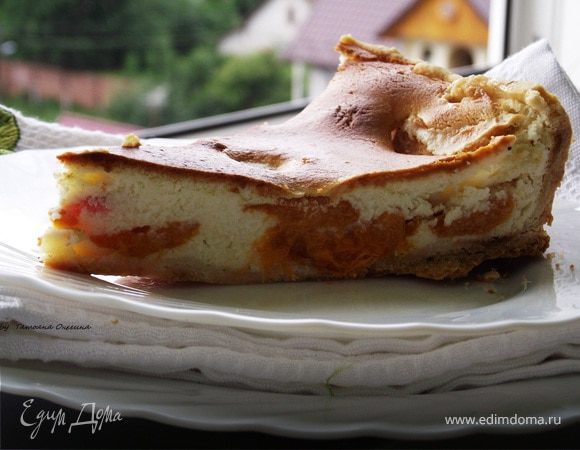 Чизкейк с абрикосами Чизкейк с абрикосами
