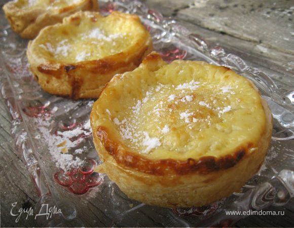 Португальские сливочные пирожные Португальские сливочные пирожные