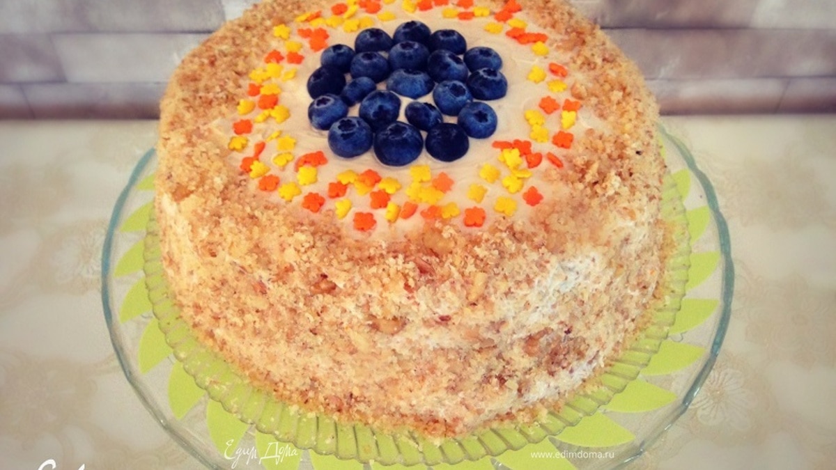 Тыквенный торт "Осень"