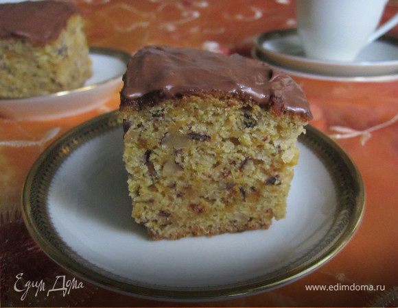 Тыквенно-ореховый пирог Тыквенно-ореховый пирог