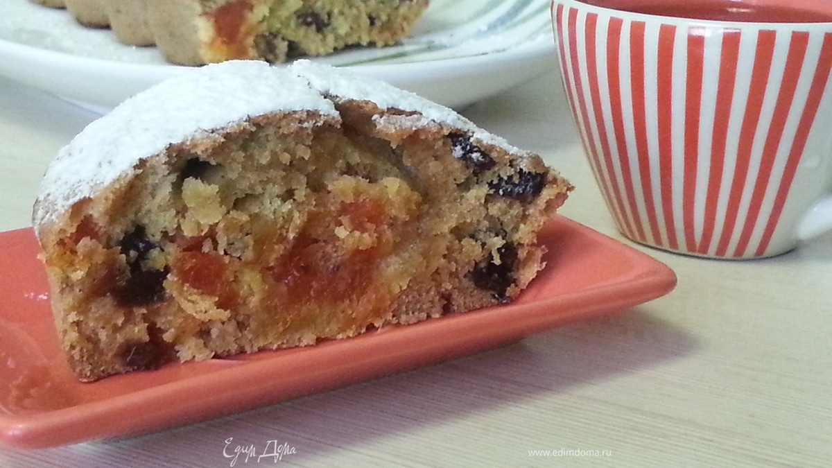 Семья тыквенных кексов с маковым штрейзелем