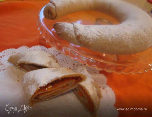 Штрудель с тыквой Штрудель с тыквой