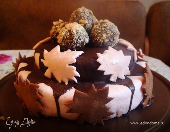 Тыквенно-ореховый торт Тыквенно-ореховый торт