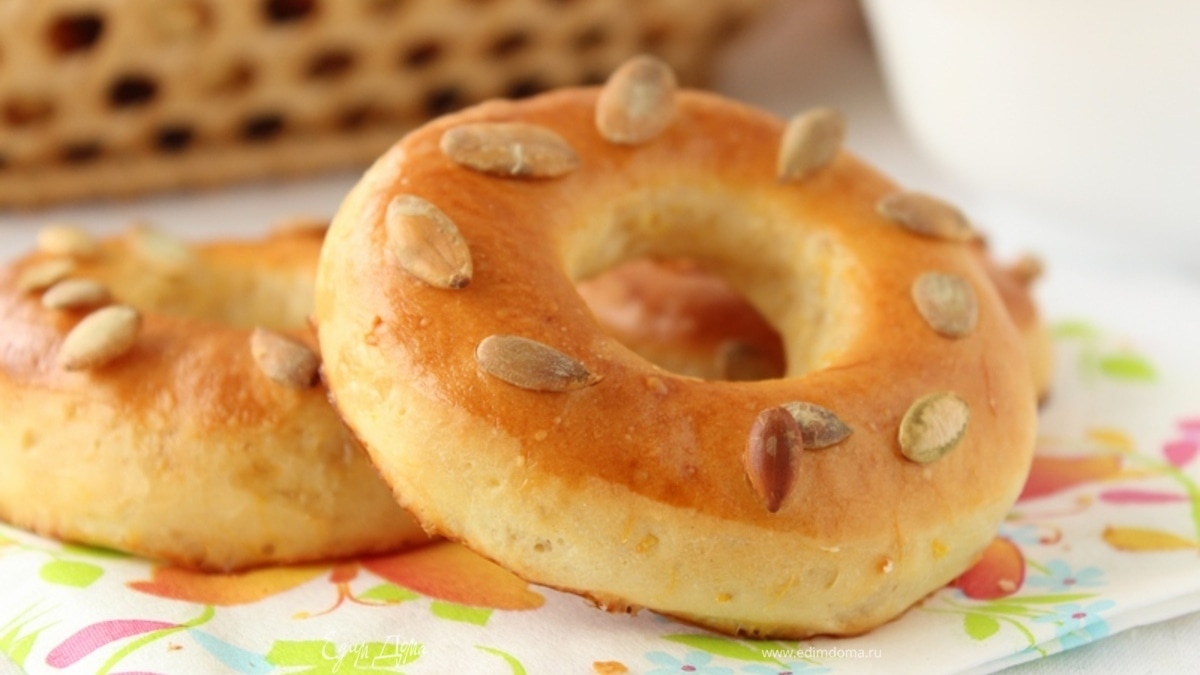Бублики с тыквой