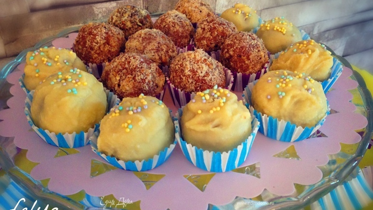 Конфеты ручной работы "Тыквенное пралине"