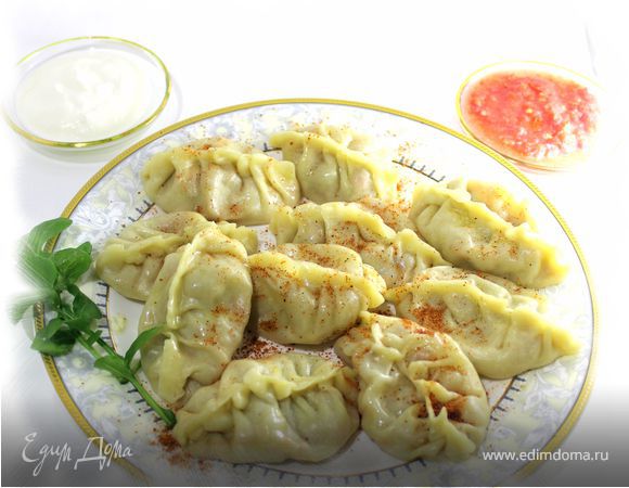 Манты с тыквой