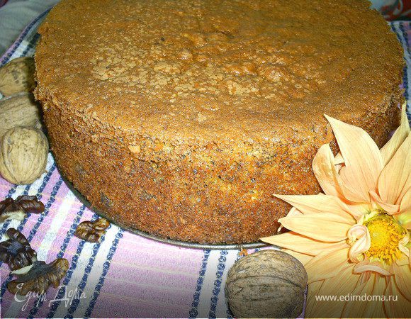 Бесподобный тыквенно-ореховый бисквит Бесподобный тыквенно-ореховый бисквит