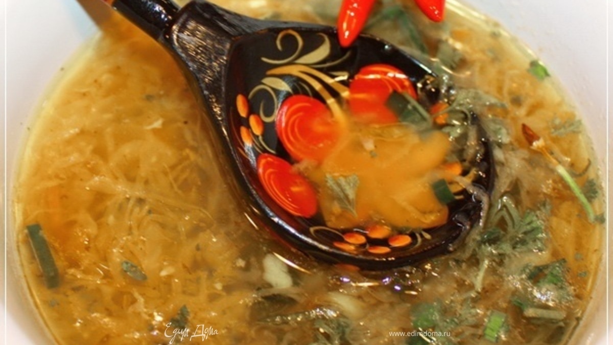 ЩИ кислые с уткой