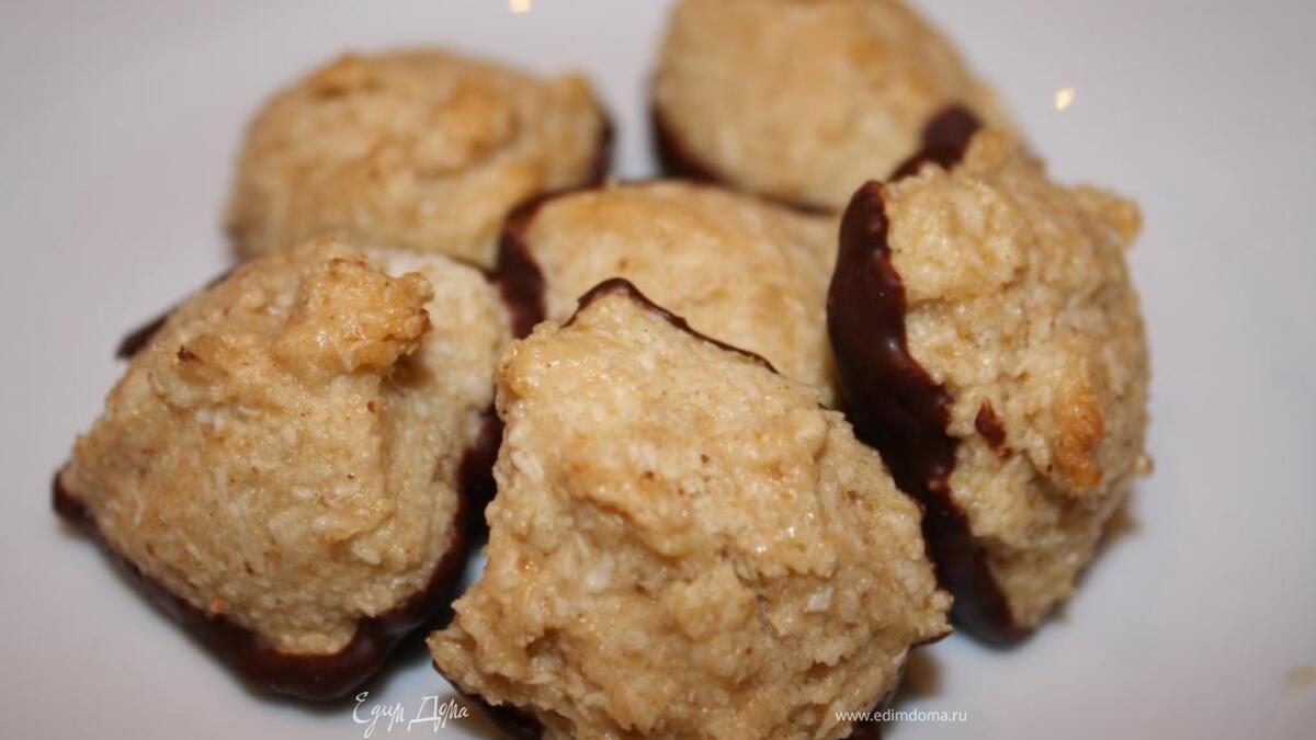 Веганское печенье "Кокосовый поцелуй!