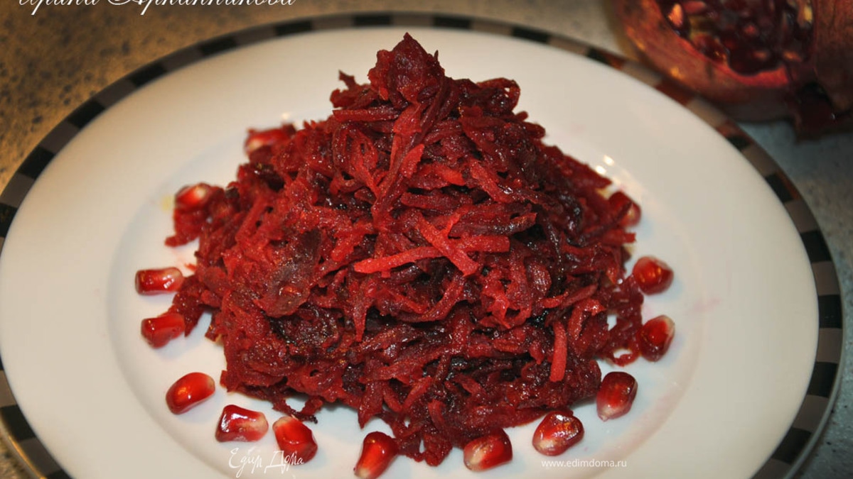 Быстрая свекольная закуска