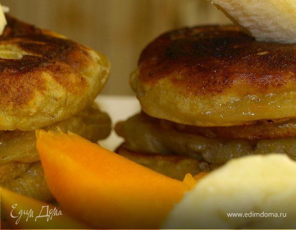 Оладьи из тыквы и банана Оладьи из тыквы и банана