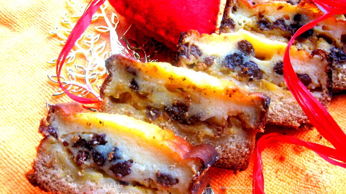 Ватрушка на песочном тесте с тыквенной прослоечкой