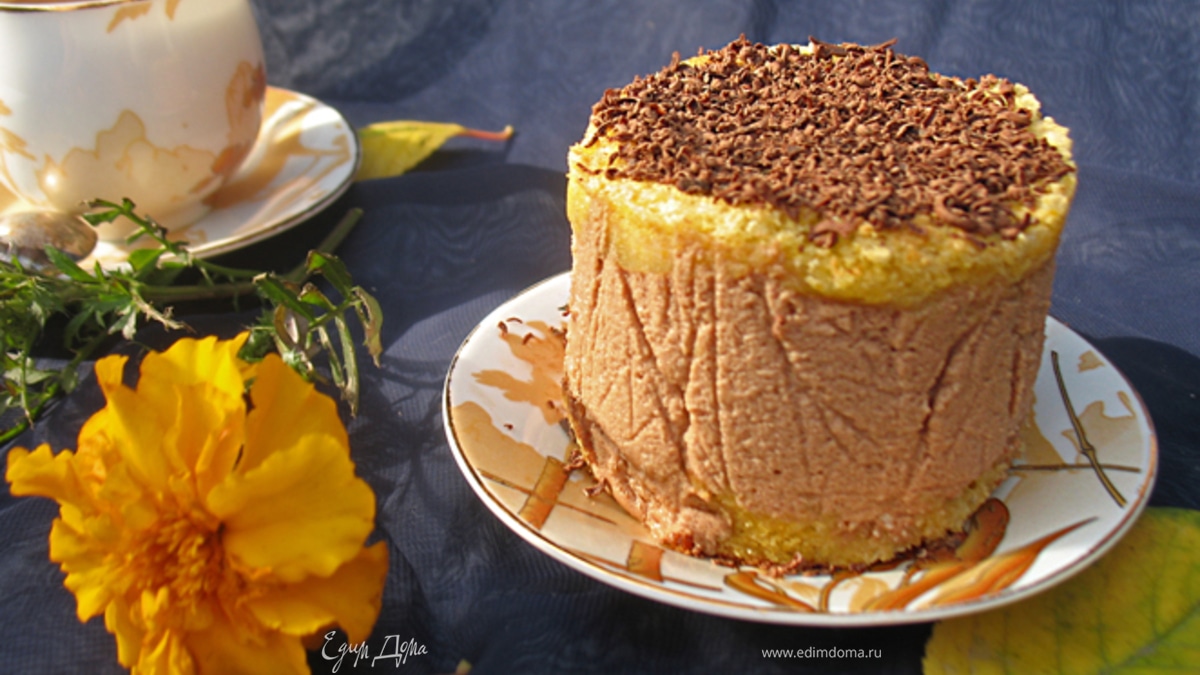 Тыквенно-шоколадные пирожные