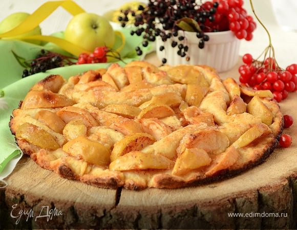 Мятый яблочный пирог Мятый яблочный пирог