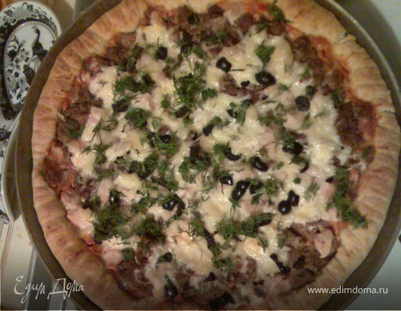 Пицца с фаршем