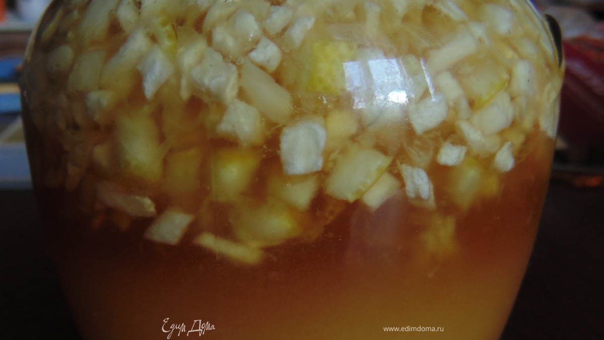 Черная редька с лимоном и медом