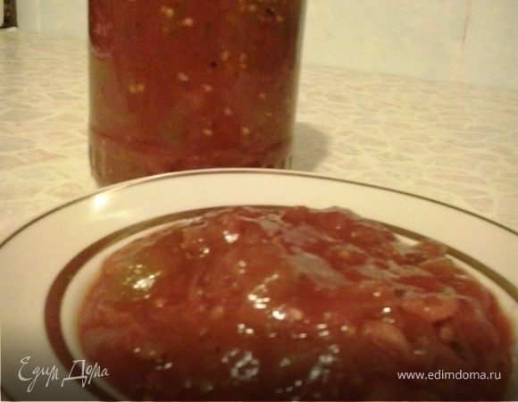 Салат из зеленых помидоров