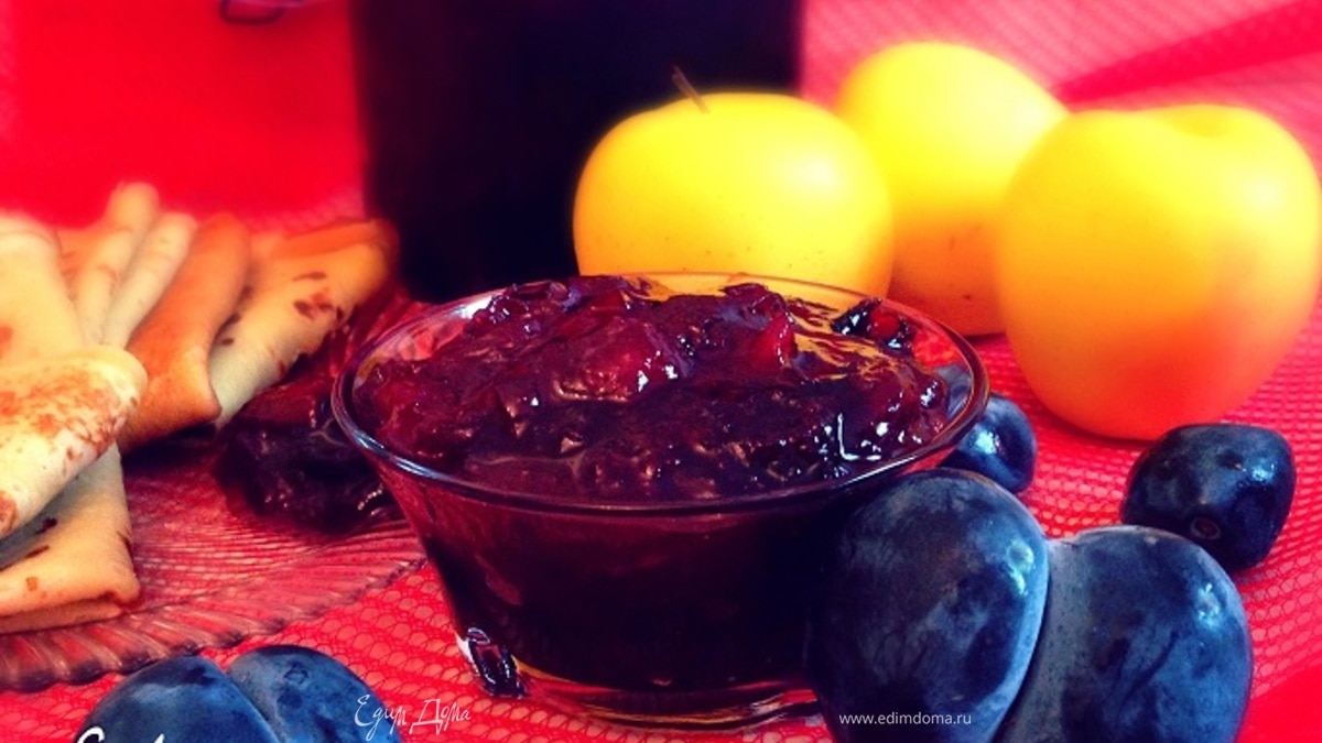 Конфитюр сливово-яблочный