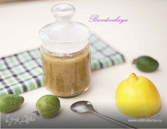 Джем из фейхоа и имбиря