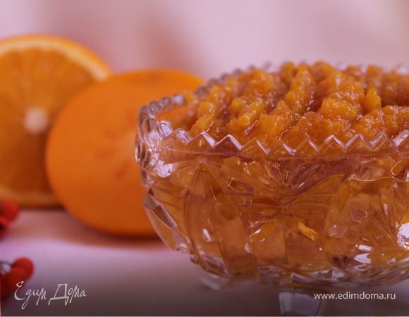 Тыквенный джем с хурмой и апельсином