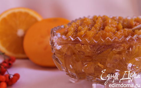 Рецепт Тыквенный джем с хурмой и апельсином в мультиварке