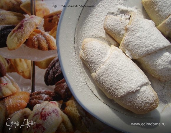 Рогалики с джемом и орехами - знакомый вкус детства Рогалики с джемом и орехами - знакомый вкус детства