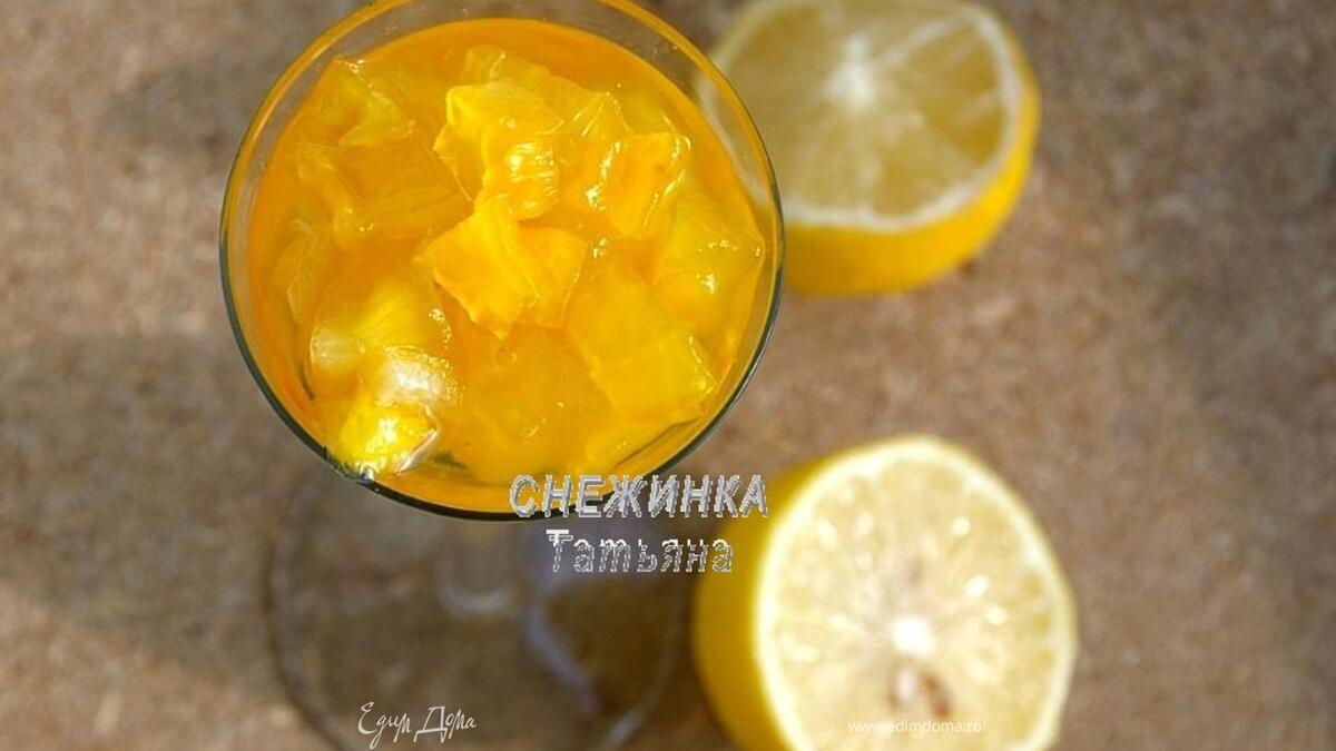 Кабачковое варенье со вкусом ананаса