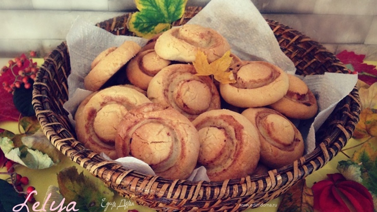 Печенье на майонезе «Шампиньоны»