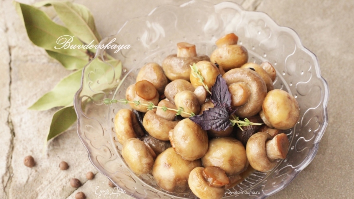 Маринованные шампиньоны «Экспресс»