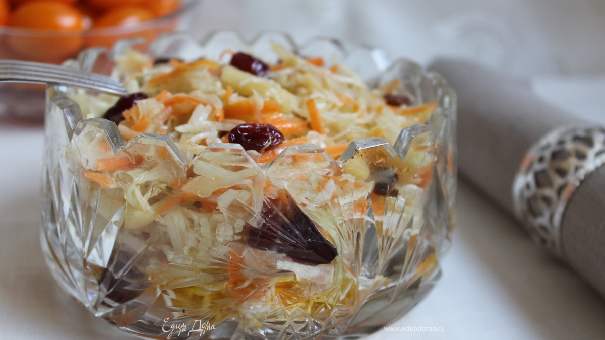 Салат из капусты на зиму