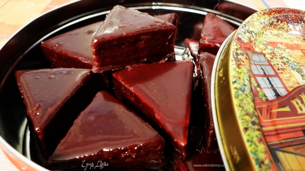 Немецкие глазированные пряники а-ля Баумкухен (Baumkuchenspitzen)