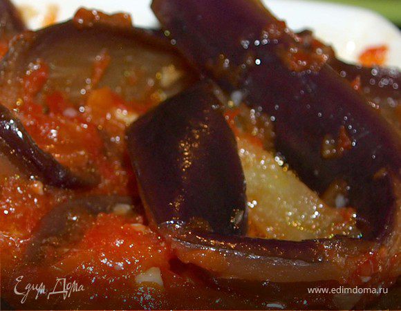 Баклажаны в остром соусе